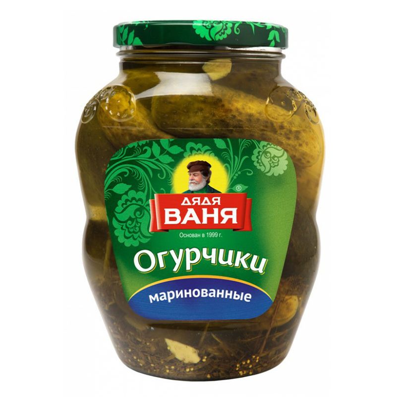 

Огурцы Дядя Ваня маринованные 950 г