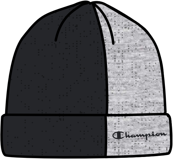 

Шапка мужская Champion 805437-KK001 черная UNI, 805437-KK001