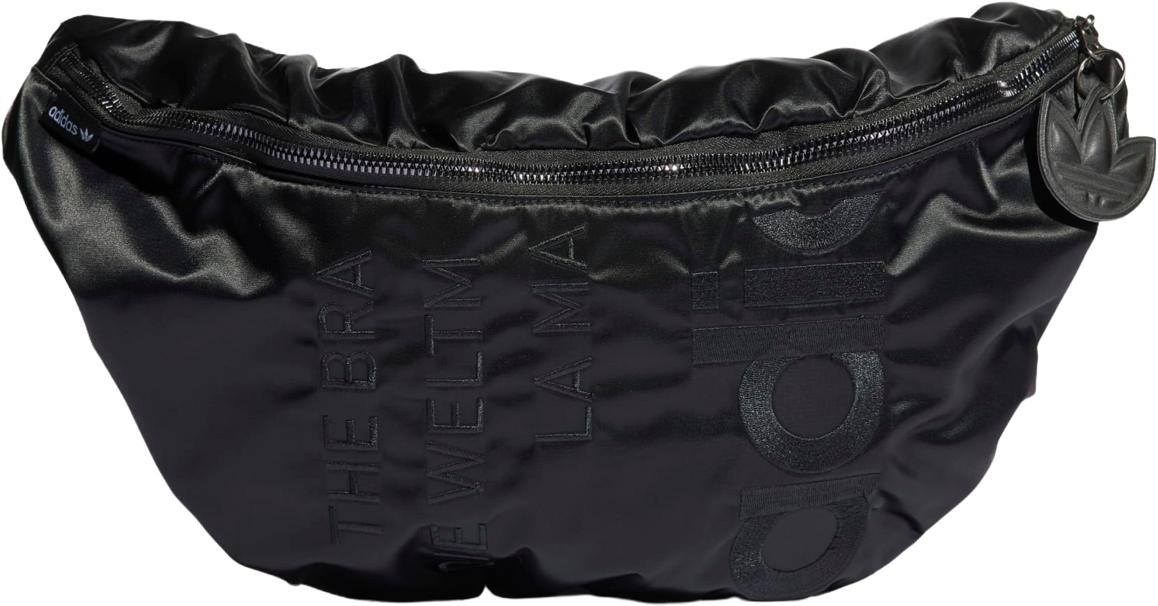 фото Сумка на пояс унисекс adidas waistbag l черная onesize