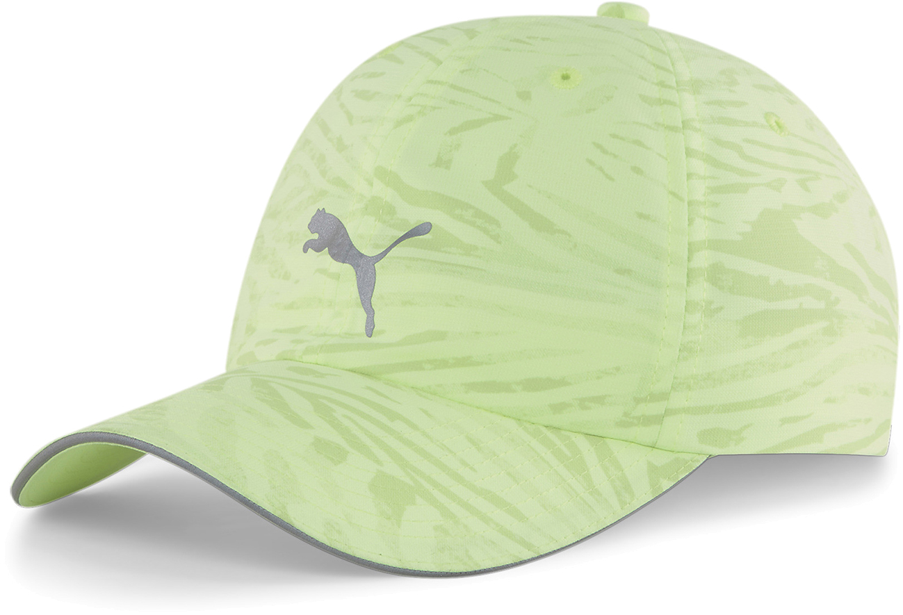 

Бейсболка унисекс Puma Unisex Running Cap Iii зеленая 56, 5291156