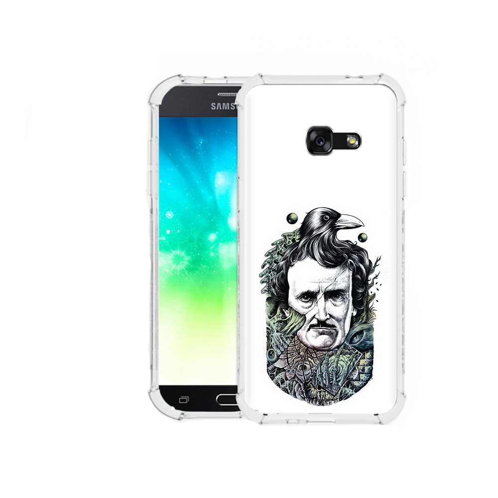 

Чехол MyPads Tocco для Samsung Galaxy A3 (2016) Эдгар Аллан с вороном, Прозрачный, Tocco