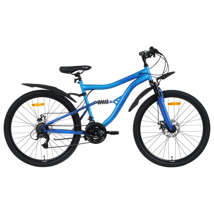 

Велосипед 26" Progress Vertex FS MD RUS, цвет синий, размер 18"