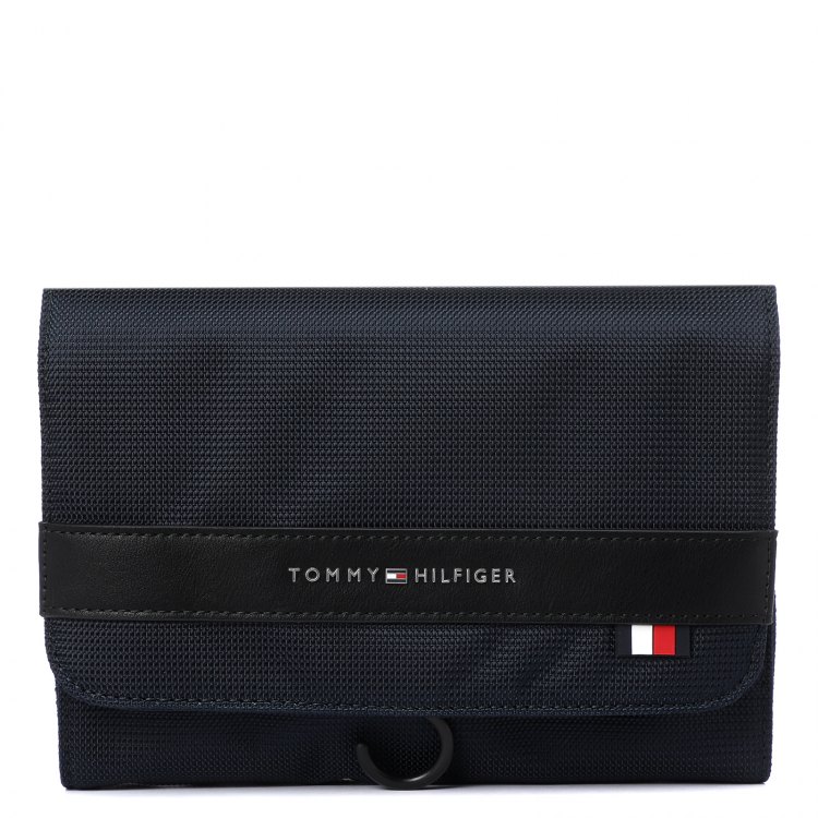 фото Косметичка унисекс tommy hilfiger am0am07713 темно-синяя