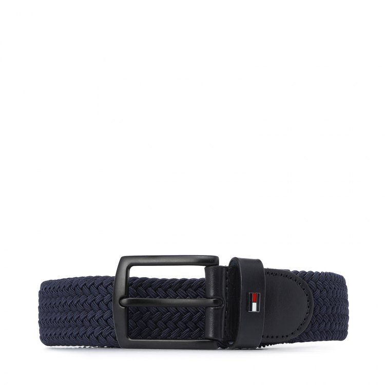 

Ремень мужской Tommy Hilfiger AM0AM07645 темно-синий, 100 см, AM0AM07645