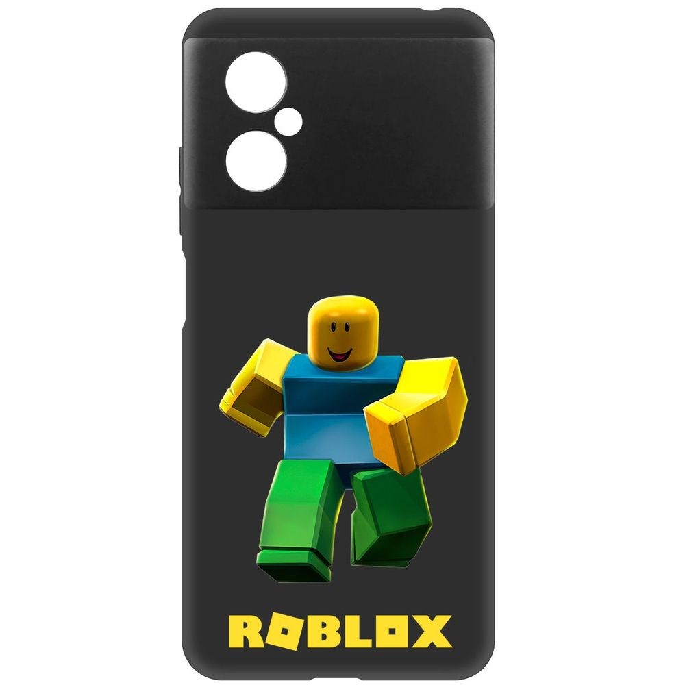 Чехол-накладка Софт Roblox-Классический Нуб для Poco M4 5G