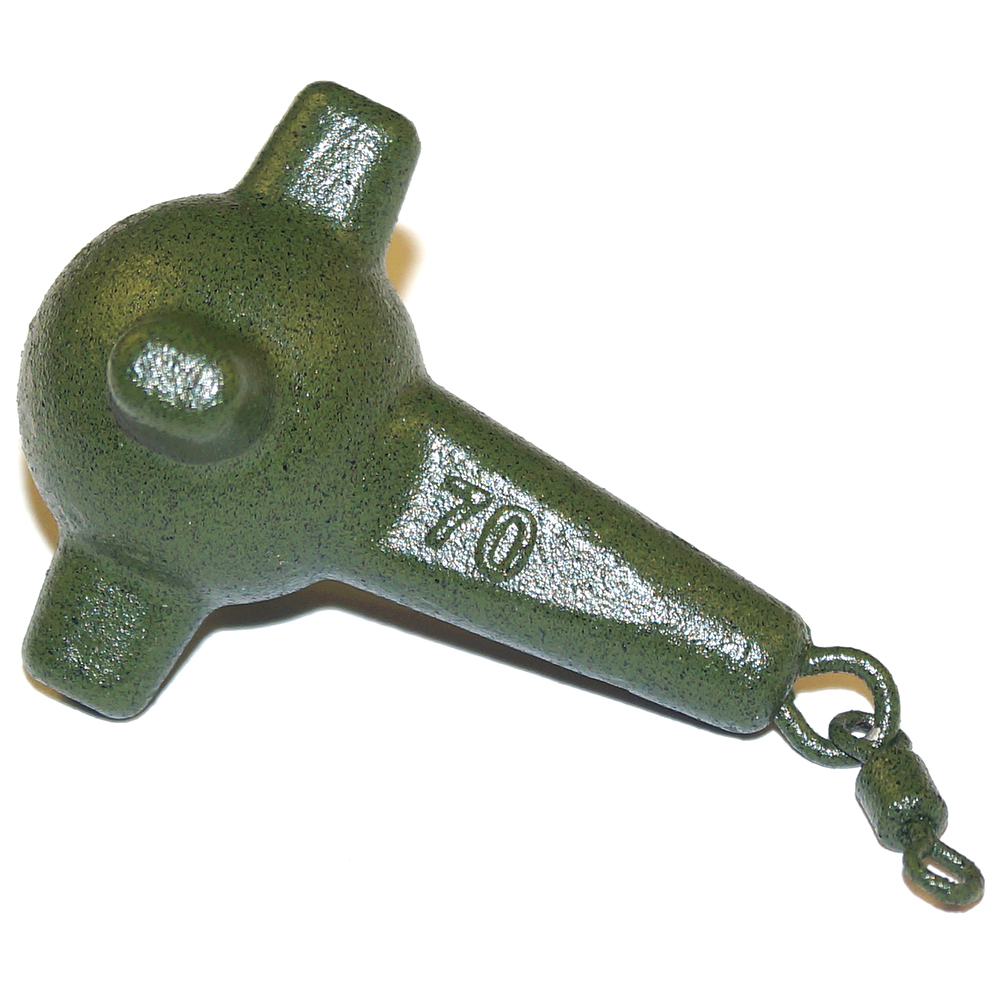 

Грузила Cargo D1734-10 70 гр. 10 шт. булава, свинец, Зеленый