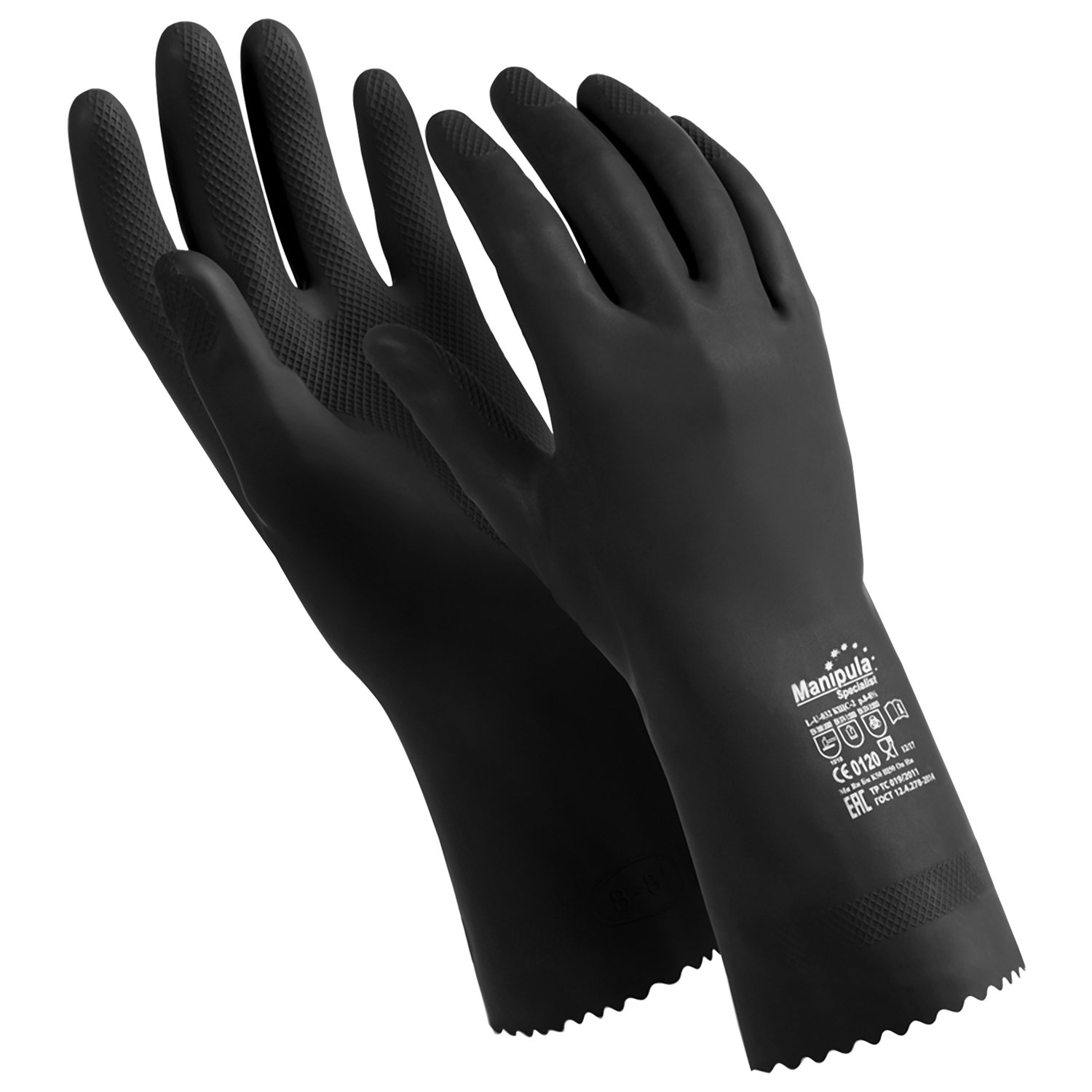Перчатки латексные ультратонкие Manipula, размер L, 6 пар перчатки от электродуги manipula specialist