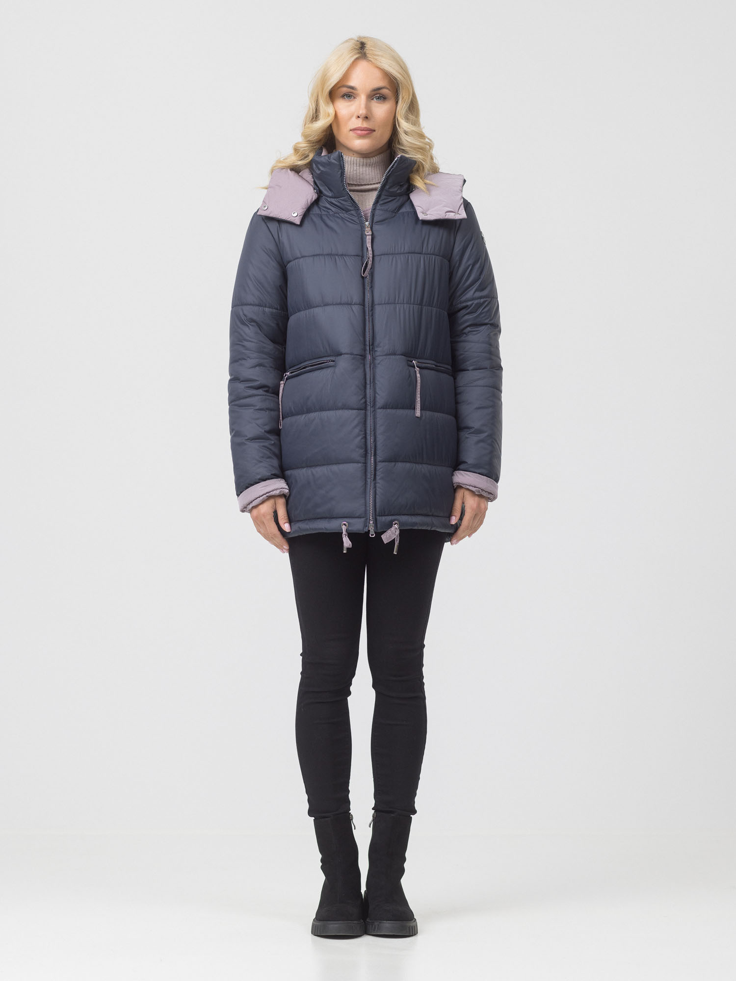 

Куртка женская Maritta 32-3004-50 синяя 46 EU, Синий, 32-3004-50