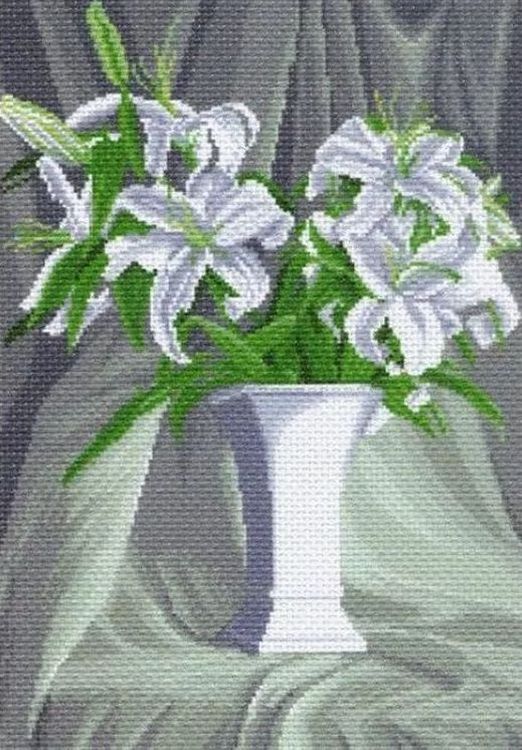

Рисунок на ткани Белоснежка
