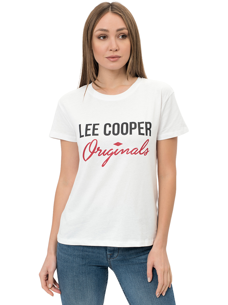 

Футболка женская Lee Cooper MT4A119348AS2LCWHT-WH белая 2XL, MT4A119348AS2LCWHT-WH
