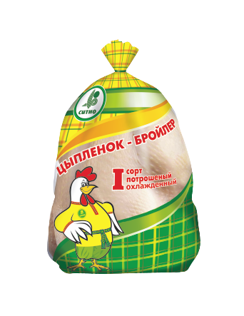 

Тушка цыпленка-бройлера Ситно охлажденная +-1,8 кг