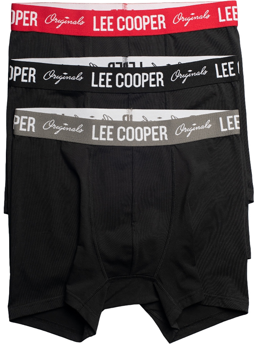 

Комплект трусов мужских Lee Cooper MT2T121374BS2LC-BLK черных L, MT2T121374BS2LC-BLK