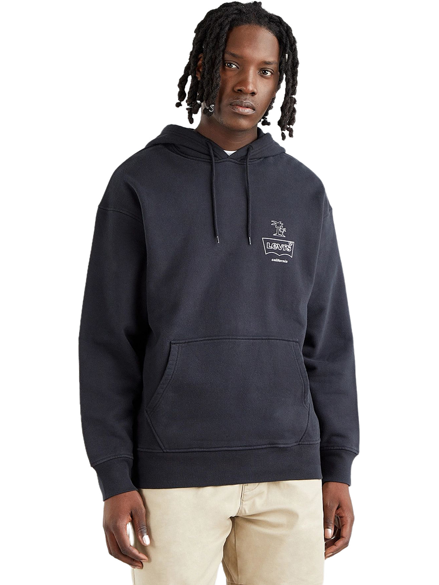 

Худи мужское Levis 38479-0103 черное XS, 38479-0103