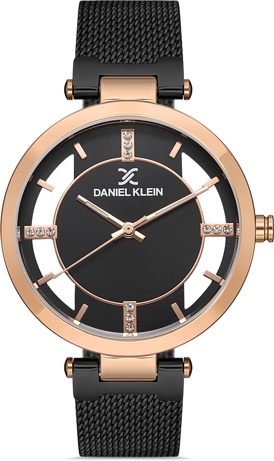 фото Наручные часы женские daniel klein dk.1.12988-2 черные