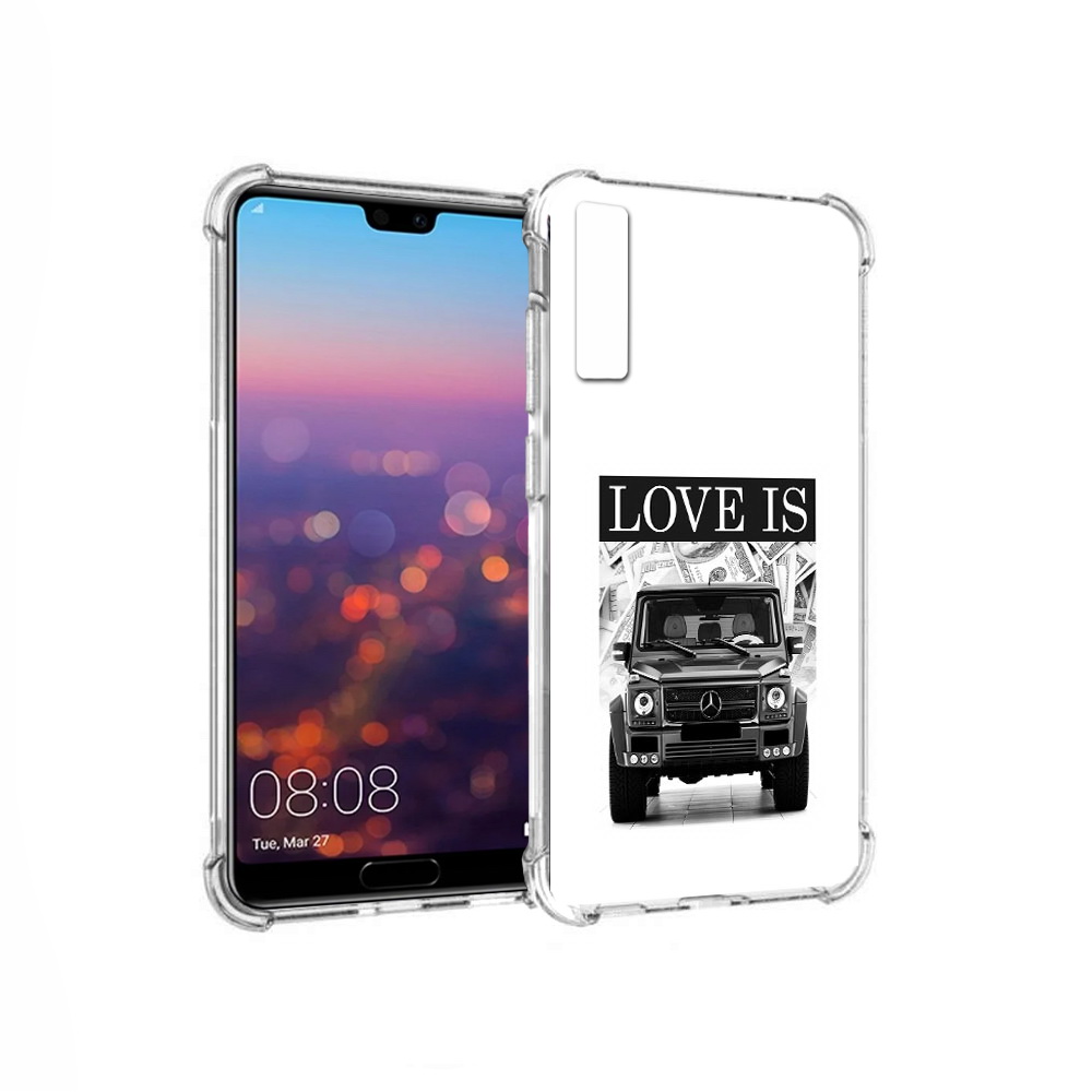 

Чехол MyPads Tocco для Huawei P20 Pro гелик (PT108144.28.285), Прозрачный, Tocco