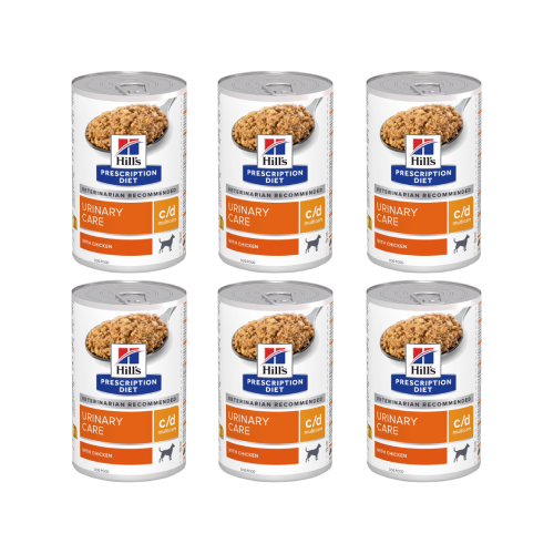 

Консервы для собак Hills Prescription Diet, для профилактики МКБ, с курицей, 6 шт по 370 г
