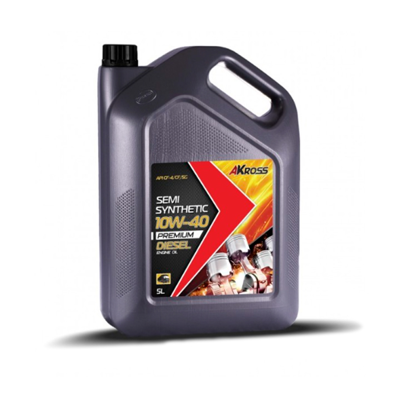 фото Моторное масло akross premium diesel 10w-40 полусинтетическое 5 л