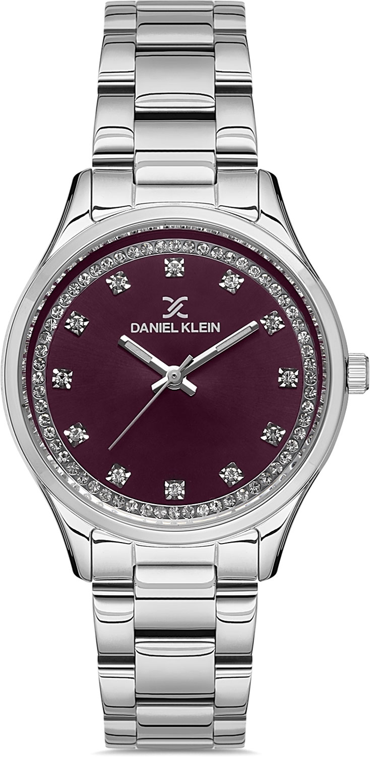 фото Наручные часы женские daniel klein dk.1.12910-2 серебристые