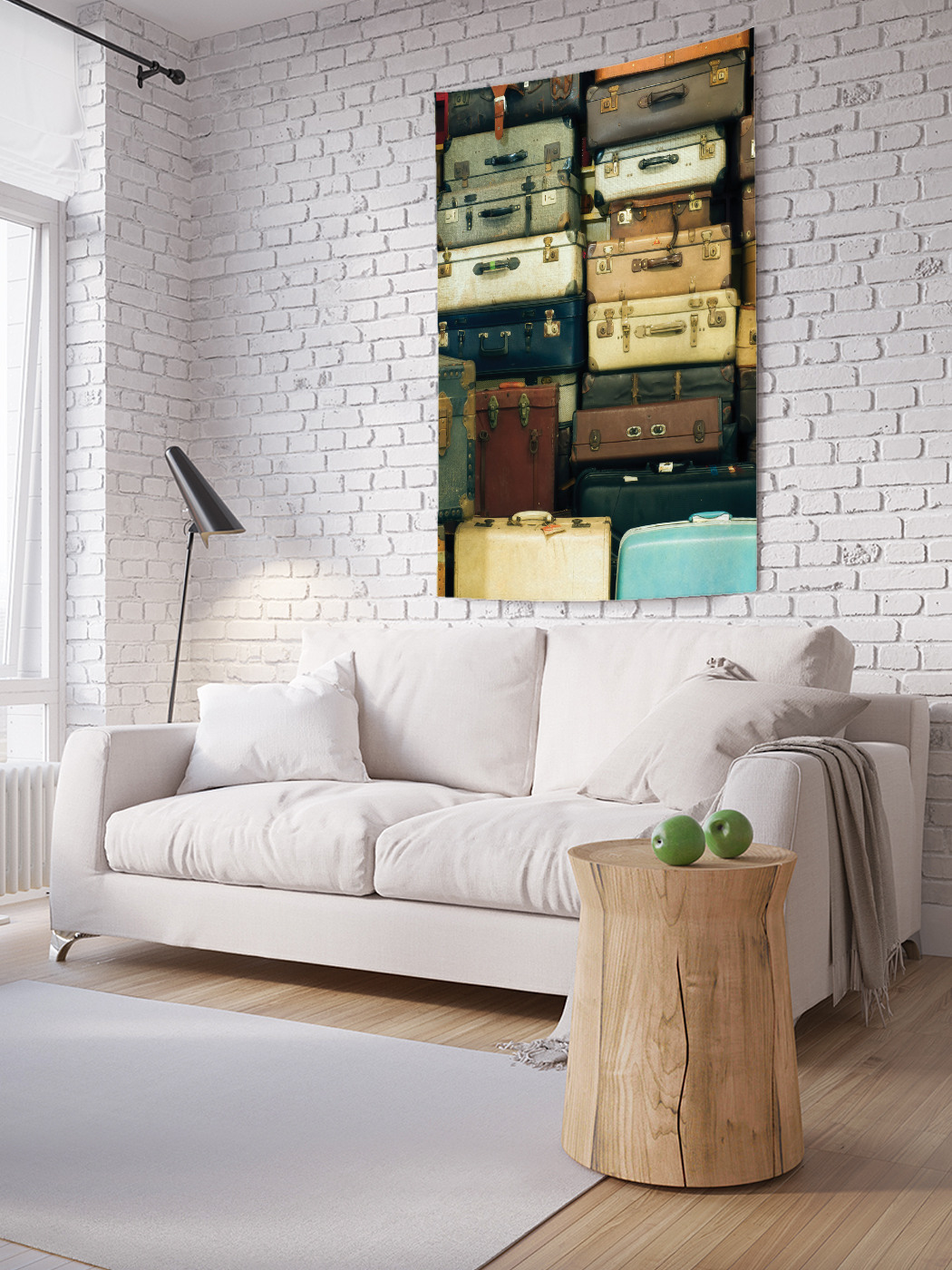 

Вертикальное фотопанно на стену JoyArty Багажный отсек 100x150 см, Багажный отсек