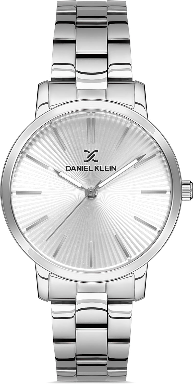 фото Наручные часы женские daniel klein dk.1.12900-1 серебристые