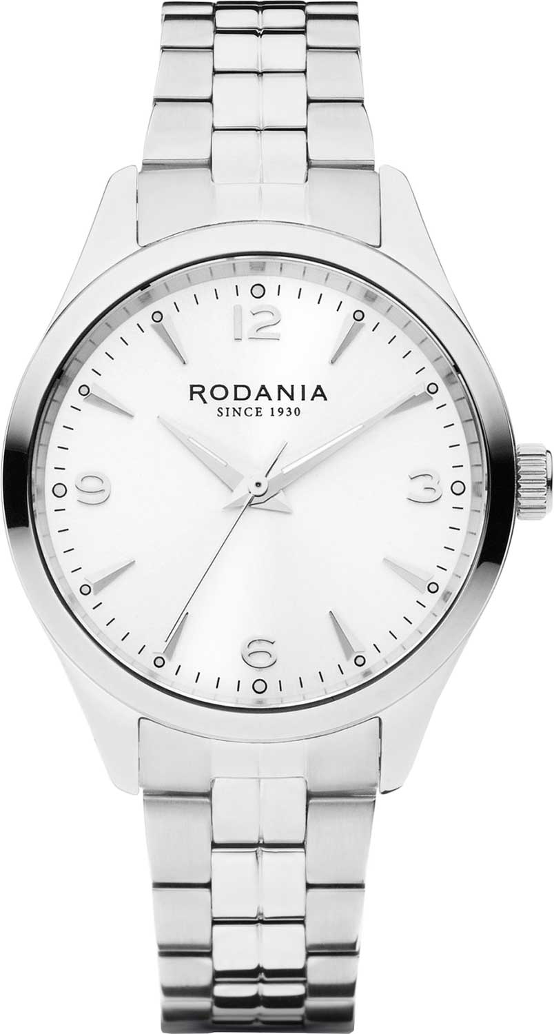 фото Наручные часы женские rodania r12007 серебристые