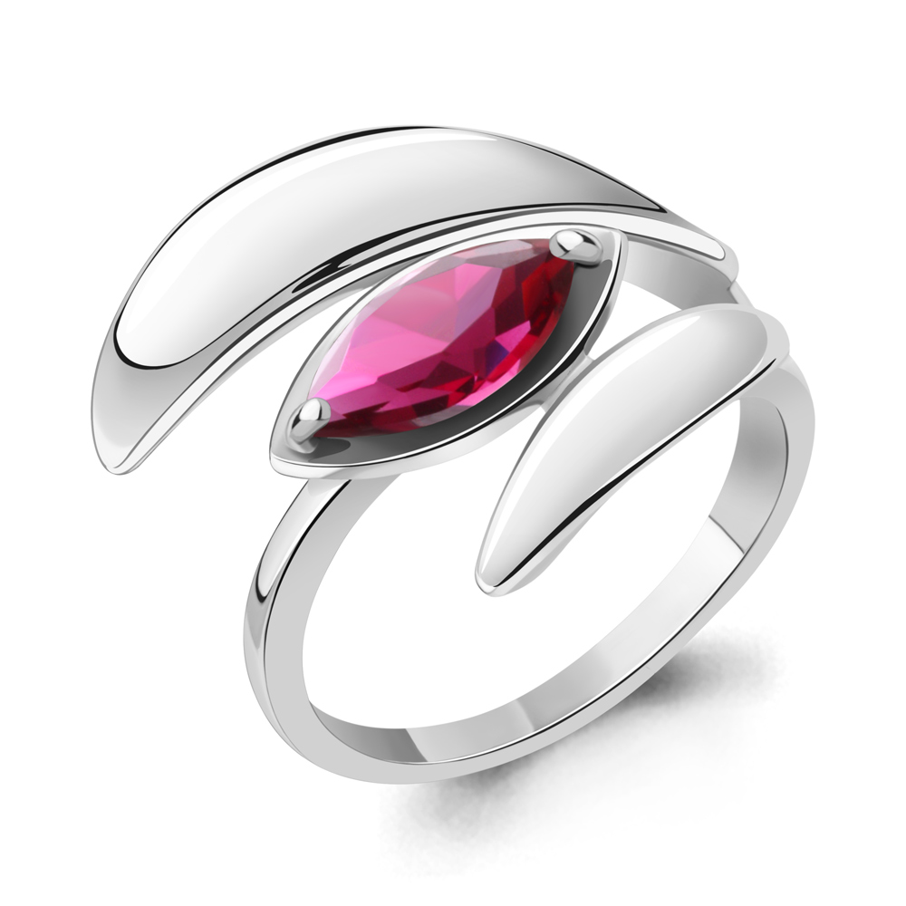 

Кольцо из серебра с рубеллитом искусственным р., Aquamarine 69196604, 69196604_925_р