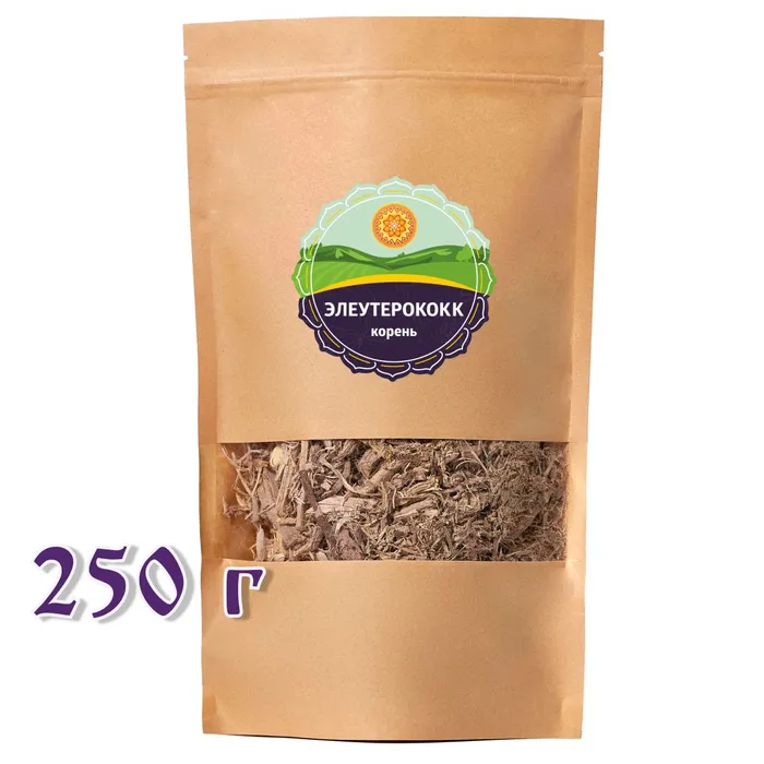 

Элеутерококк корень ЯСАЛТАЯ для чая, 250 г, Элеутерококк корень