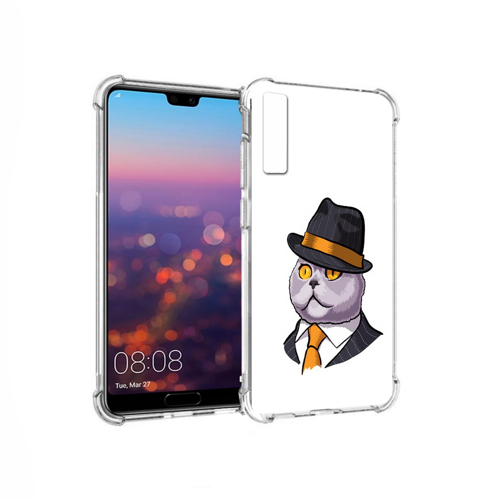 

Чехол MyPads Tocco для Huawei P20 Pro британец (PT108144.28.247), Прозрачный, Tocco