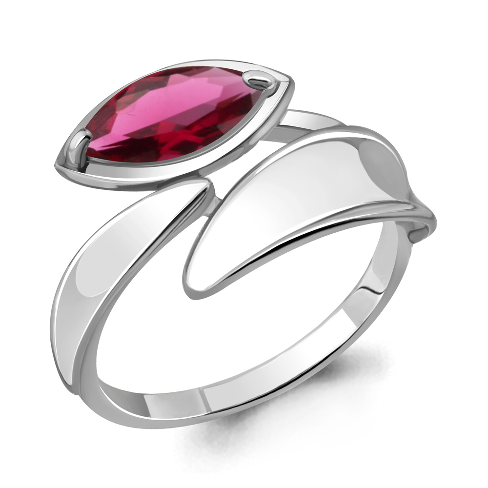 

Кольцо из серебра с рубеллитом искусственным р., Aquamarine 69193604, 69193604_925_р