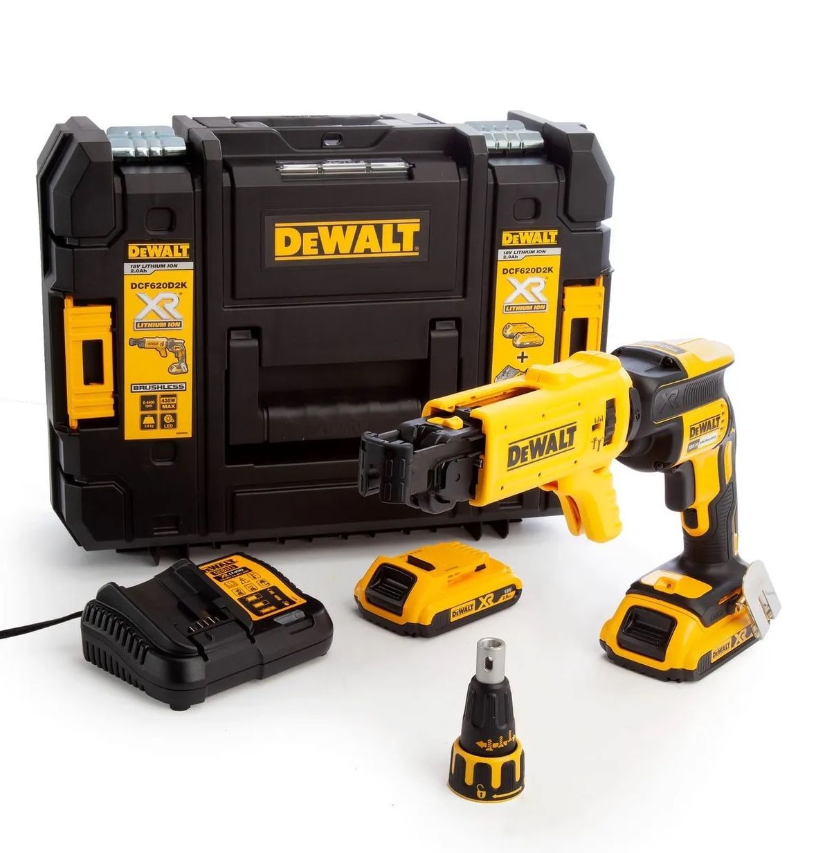 Акк. безударная дрель-шуруповерт DeWALT DCF620D2K