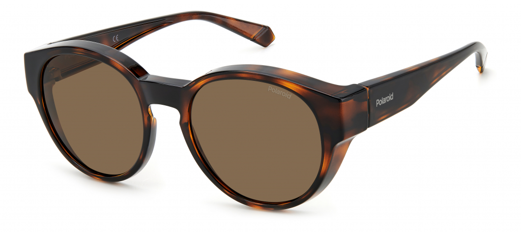 Солнцезащитные очки унисекс Polaroid PLD 9017/S коричневые