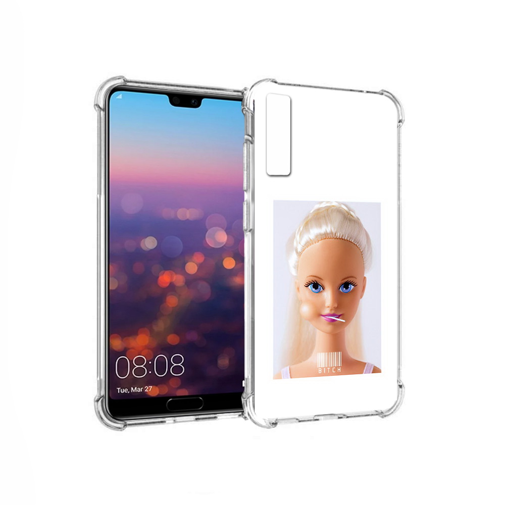 

Чехол MyPads Tocco для Huawei P20 Pro барби (PT108144.28.226), Прозрачный, Tocco