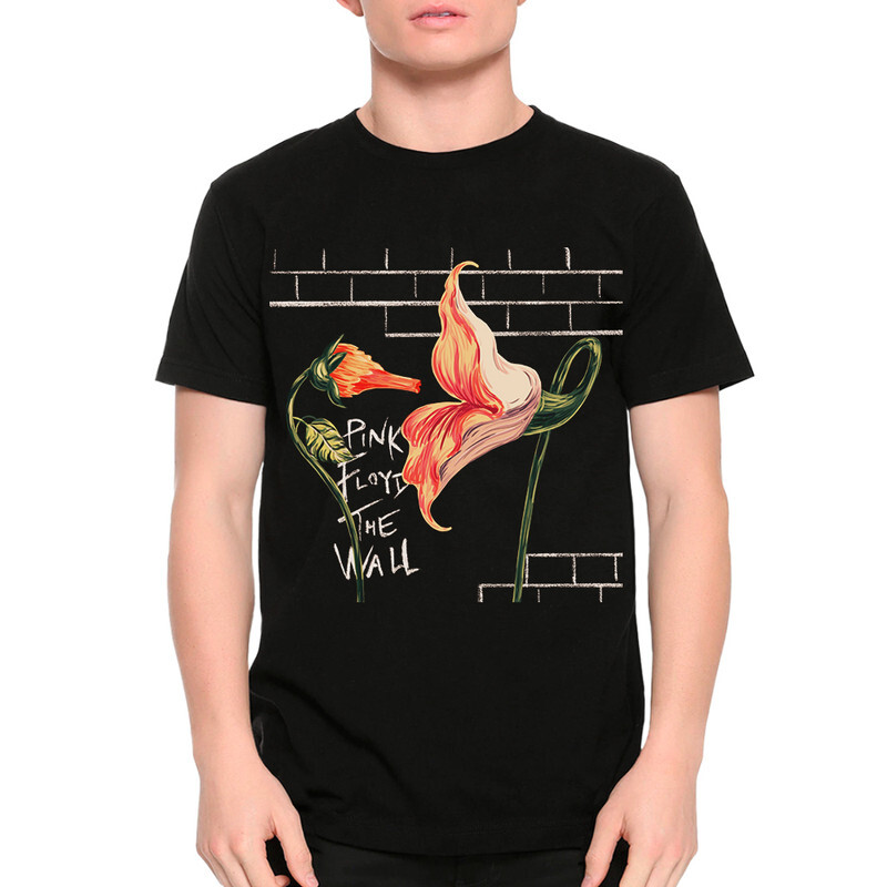 фото Футболка мужская dream shirts pink floyd - the wall 445819222 черная xl