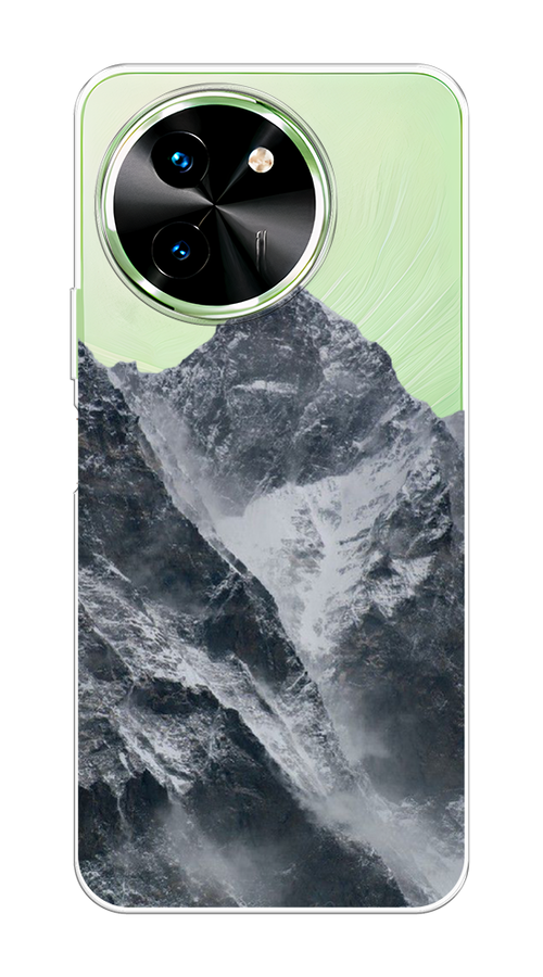 

Чехол на Vivo T3x/Y38 5G "Горы арт 4", Серый;бежевый, 2610650-1