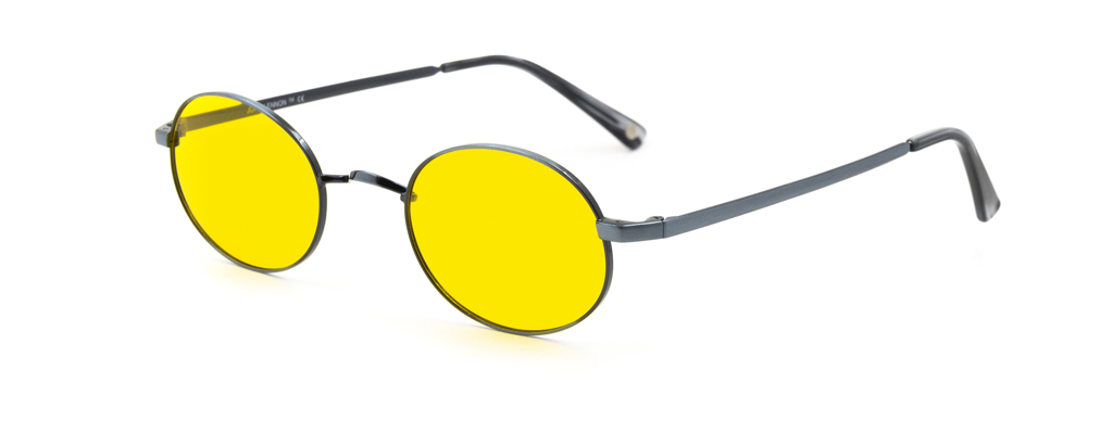 Солнцезащитные очки унисекс John Lennon WHEELS желтые