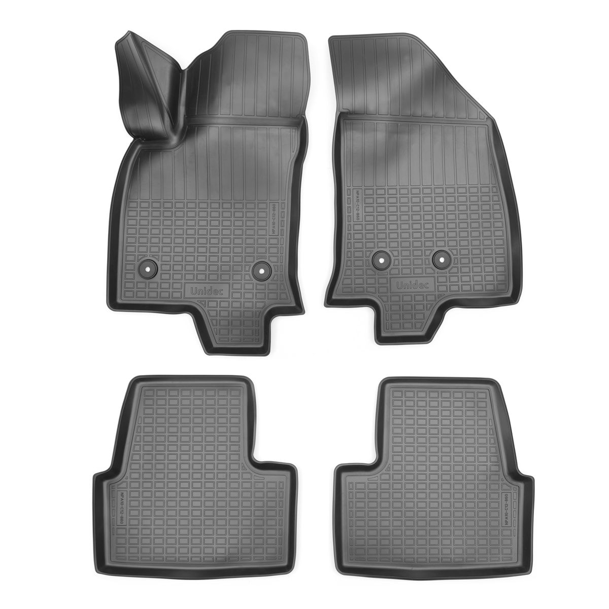 

Коврики салона 3D для Chevrolet Volt 2015-2019 / Шевроле Вольт