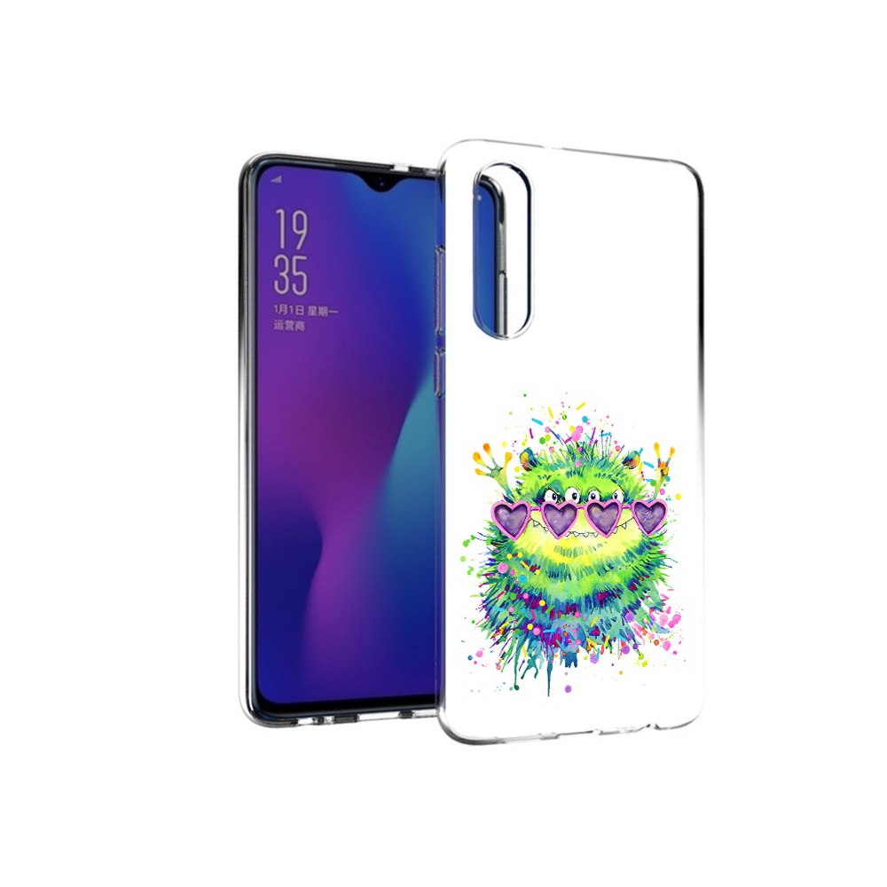 

Чехол MyPads Tocco для Huawei P30 Пушистый персонаж, Прозрачный, Tocco