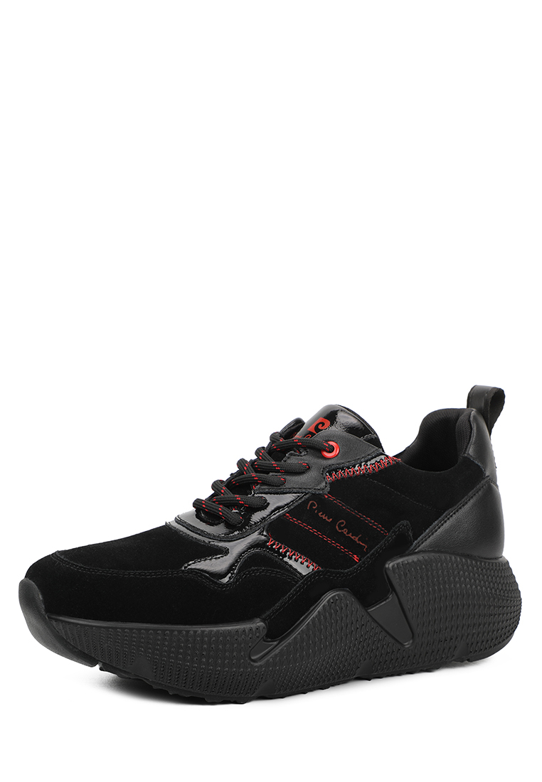 

Кроссовки женские Pierre Cardin 217070 черные 38 RU, Черный, 217070