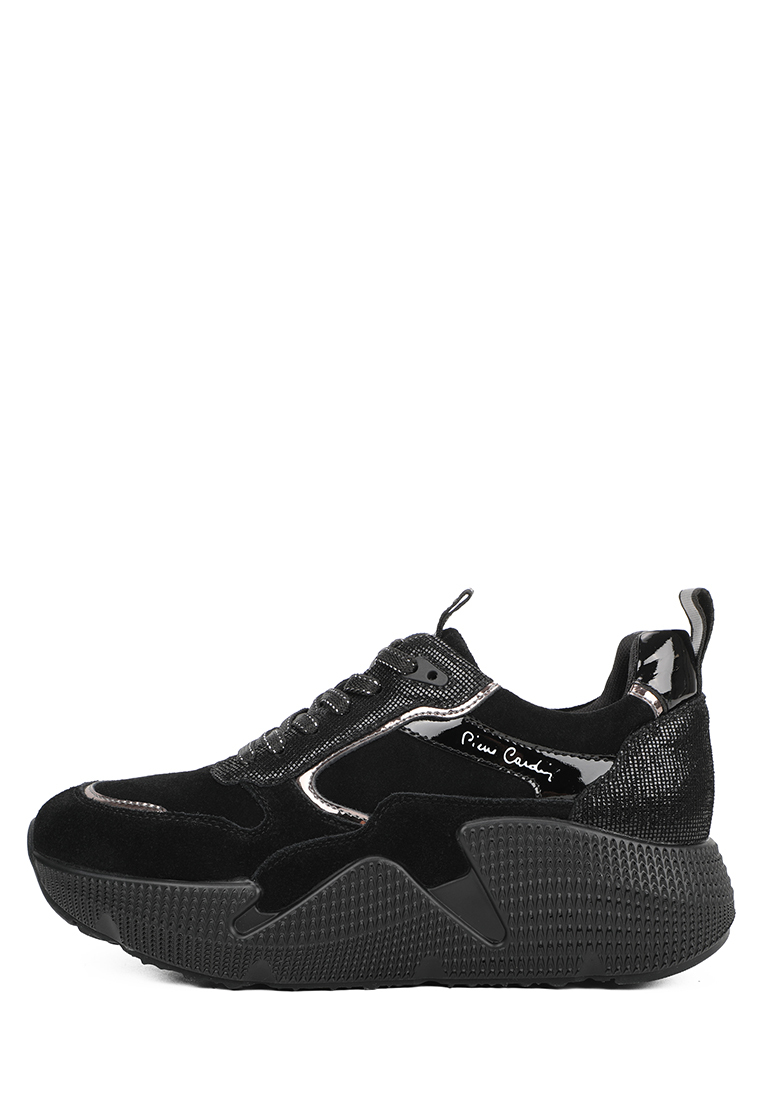 

Кроссовки женские Pierre Cardin 217069 черные 39 RU, Черный, 217069