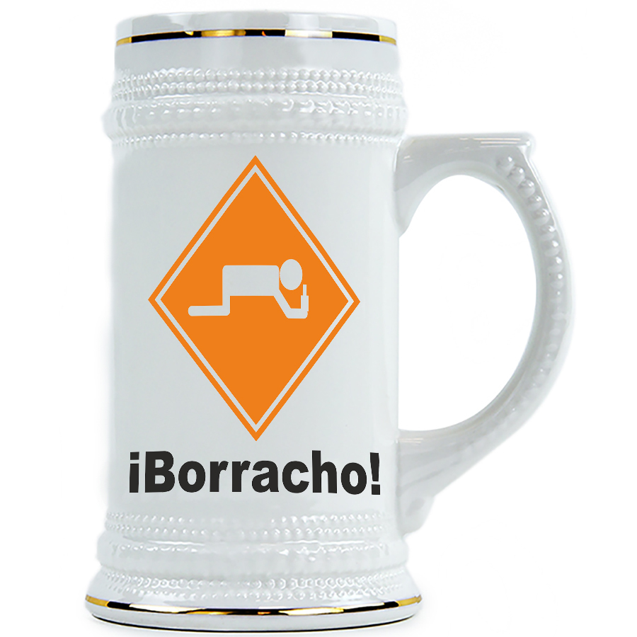 

Пивная Кружка DRABS iBorracho! , Я напился!