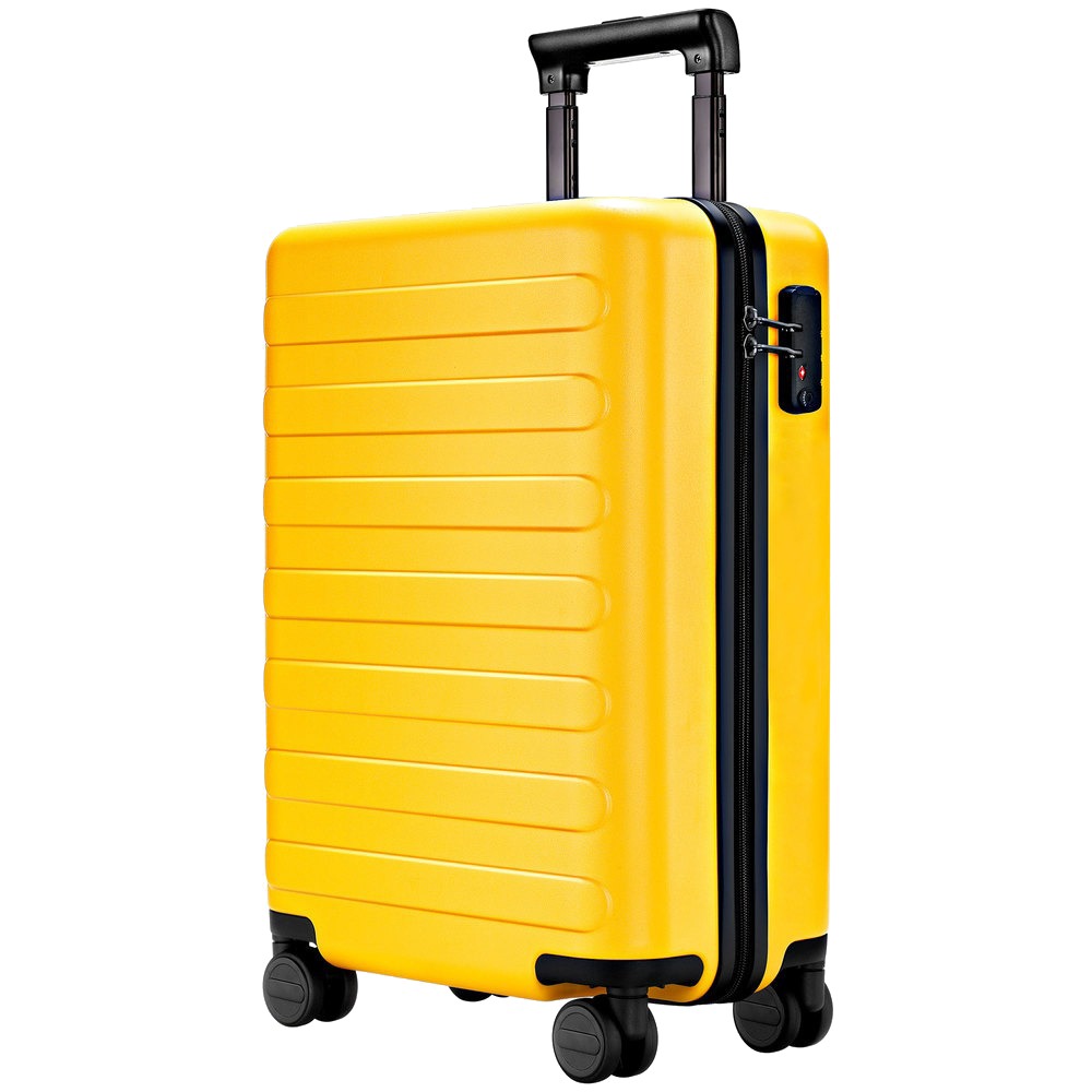 фото Чемодан унисекс ninetygo rhine luggage желтый l