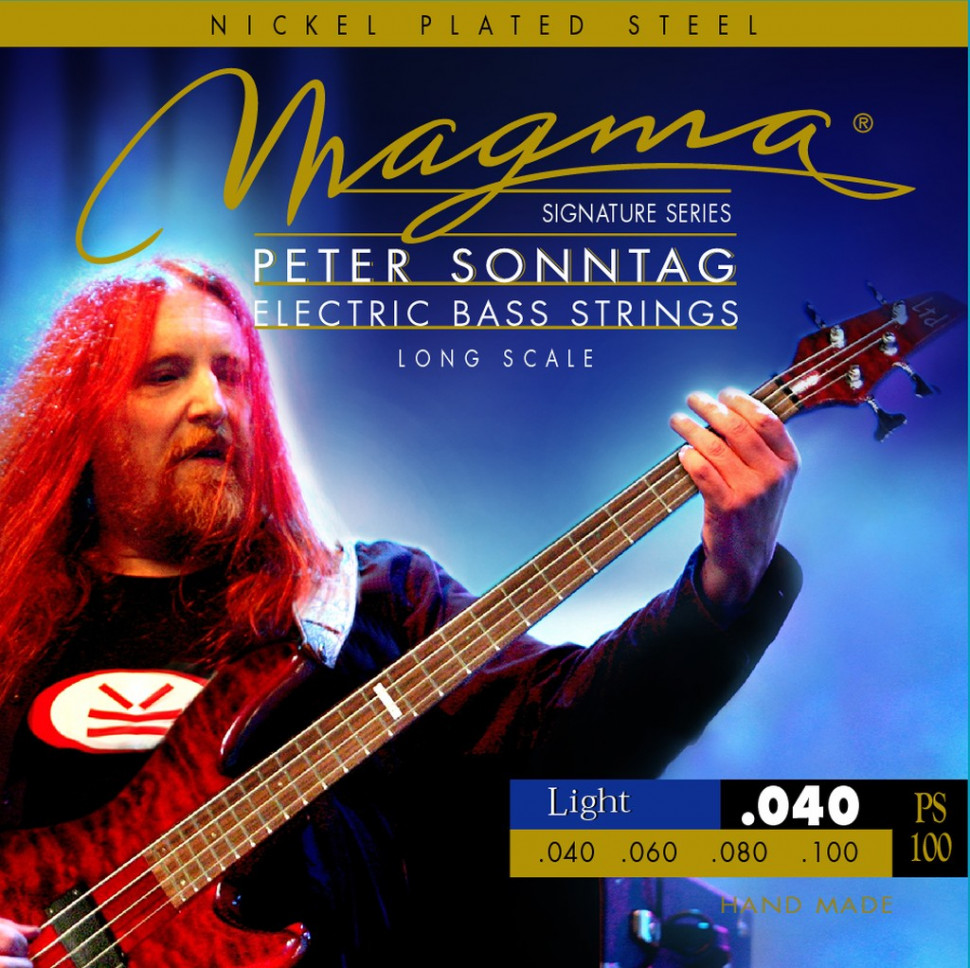 

Комплект струн для бас-гитары Peter Sonntag 40-100 Magma Strings PS100, PS100