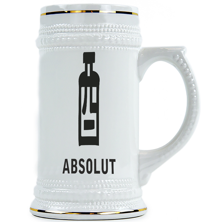 фото Пивная кружка drabs absolut