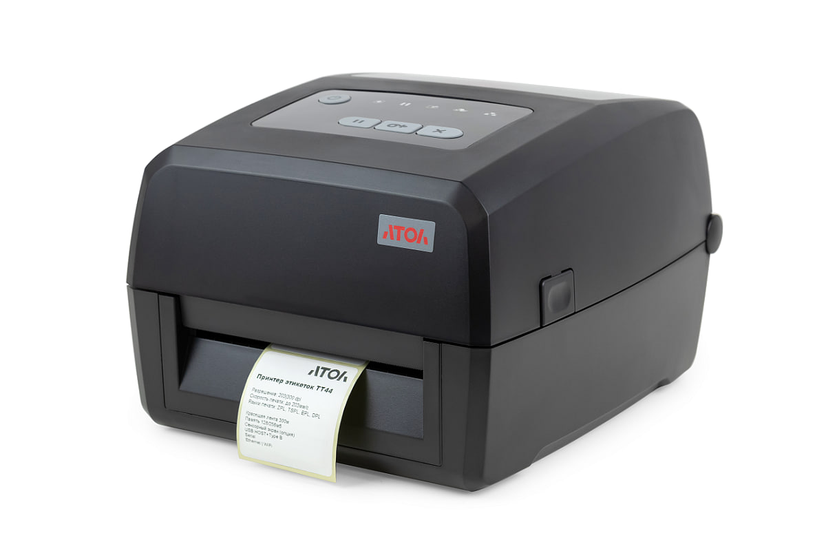

Принтер этикеток Атол TT44-USB-B, 203dpi (A60110), TT44-USB-B, 203dpi