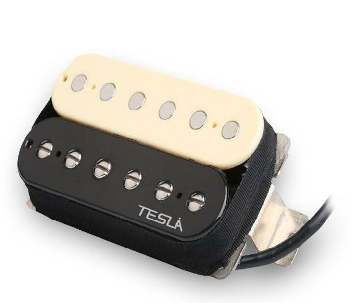 

Звукосниматель Tesla OPUS-1/ZB/NE, хамбакер, зебра, Черный, OPUS-1/ZB/NE