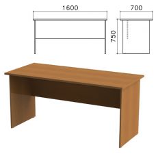 

Стол письменный Монолит СМ3.3 (ш1600xг700xв750мм), цвет орех