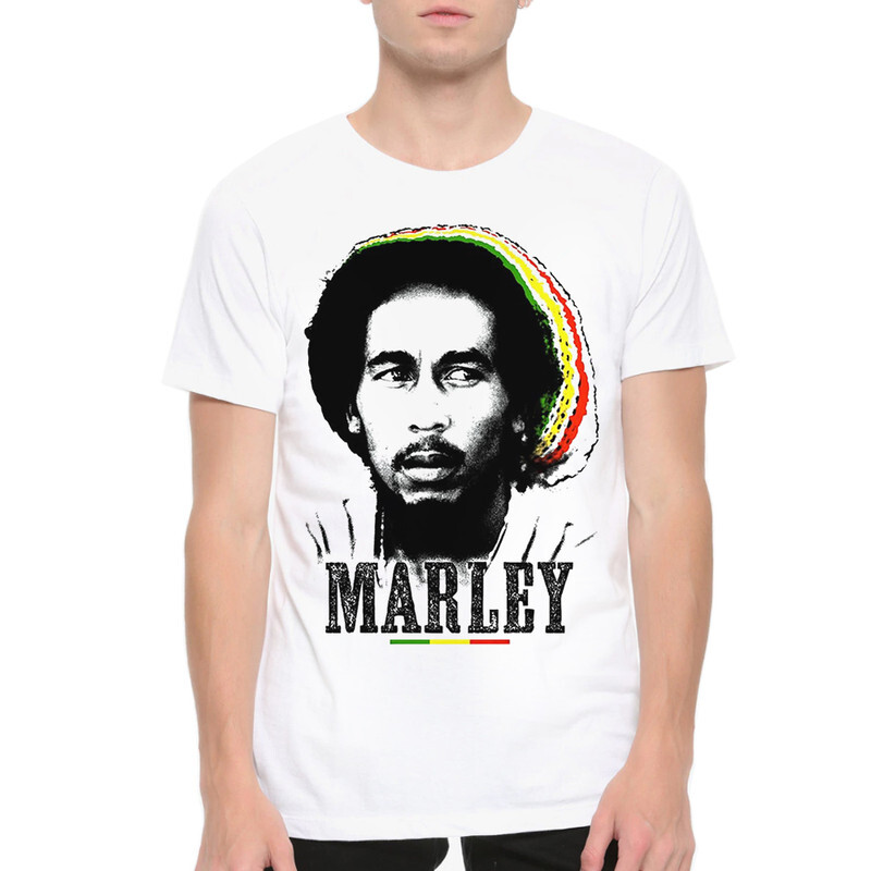 

Футболка мужская Dream Shirts Боб Марли 445810222 белая XL, Боб Марли 445810222