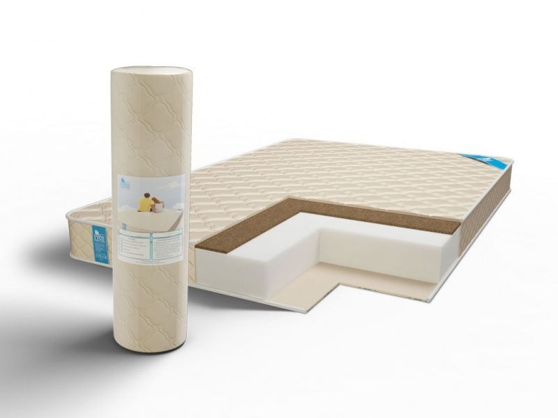 

Матрас беспружинный Comfort Line Cocos Eco Roll 170х186, в рулоне, Бежевый, Cocos Eco Roll