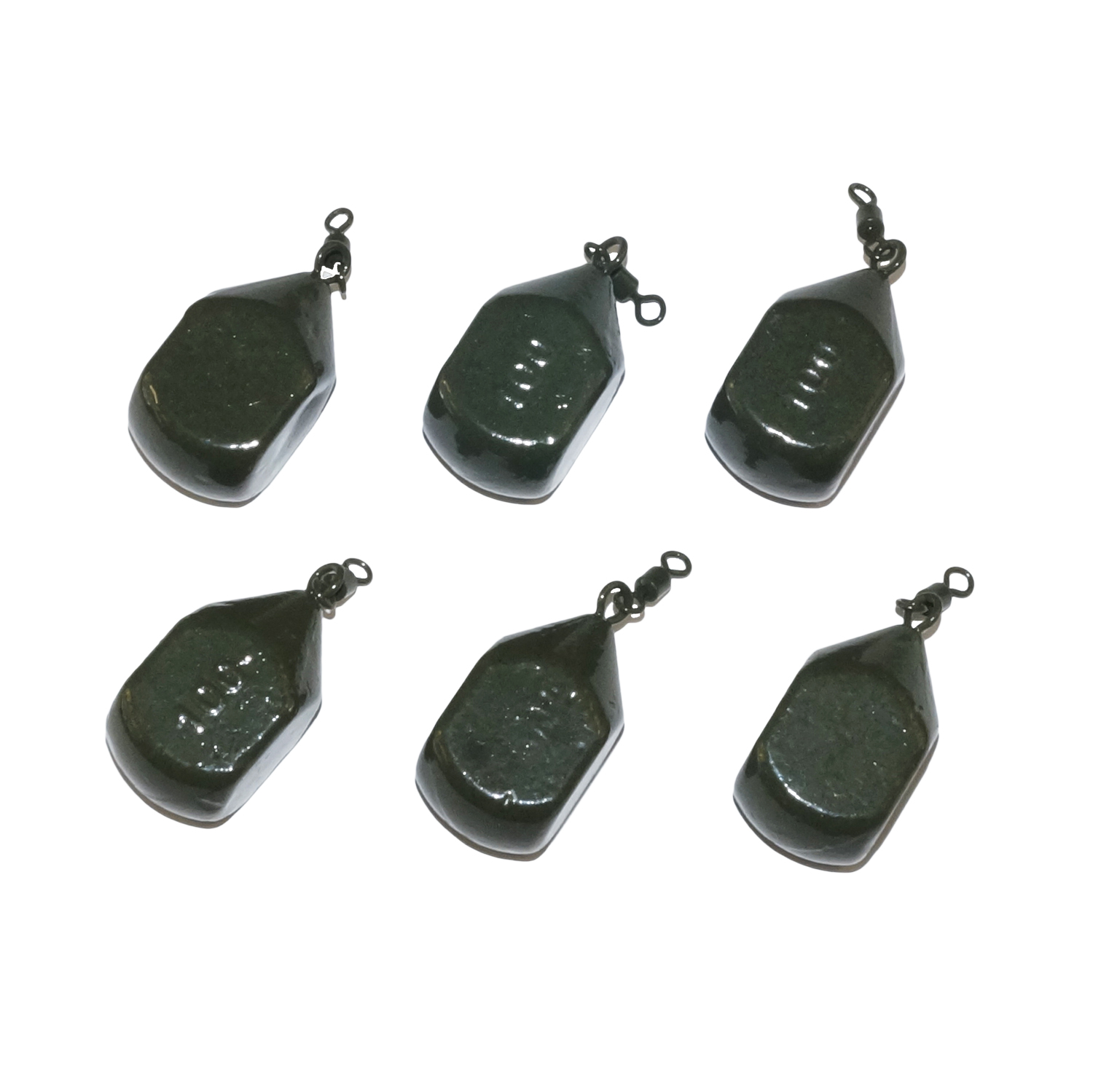 

Грузила Cargo D1667-10 140 гр. 10 шт. камень, свинец, Зеленый