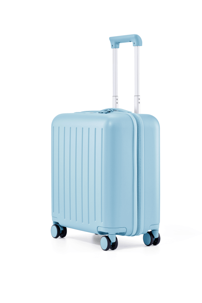 фото Чемодан унисекс ninetygo lightweight pudding luggage голубой xs/s